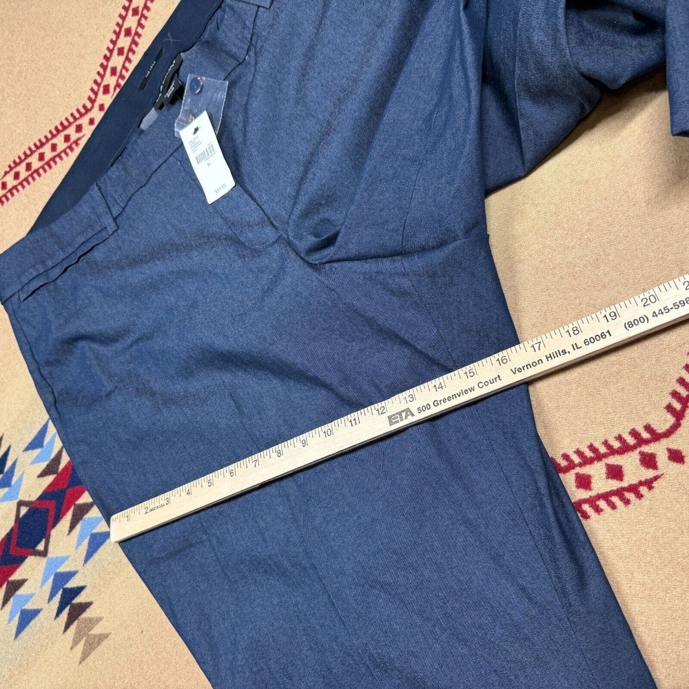 Lane Bryant The Lena Crop Moderately Curvy Fit Pant 26 Plus NEW Blue Stretch Fit - Picture 9 of 10